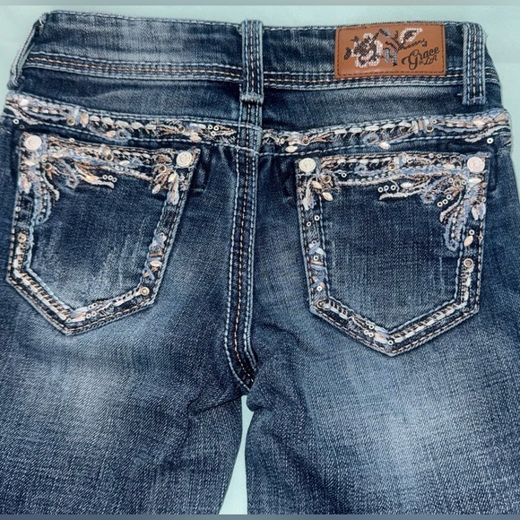 Grace In LA Girls Bootcut Jeans - Picture 7 of 12